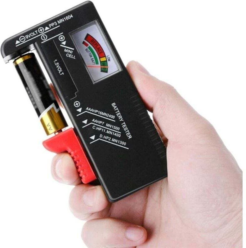 Universal-Batterietester, digitaler Batterietester, für aa aaa cd 9V Schlüsselbatterien 1,5V Batteriespannungsprüfer