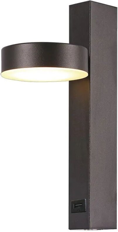 VT-10111 23405 LED-Wandleuchte eek: d (a - g) 8 w led Schwarz - V-tac