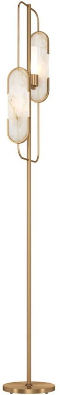 Marmo Moderne 2-flammige Stehlampe Gold G9 - Maytoni
