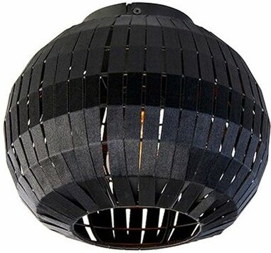 Moderne Deckenleuchte schwarz 26 cm - Zoë