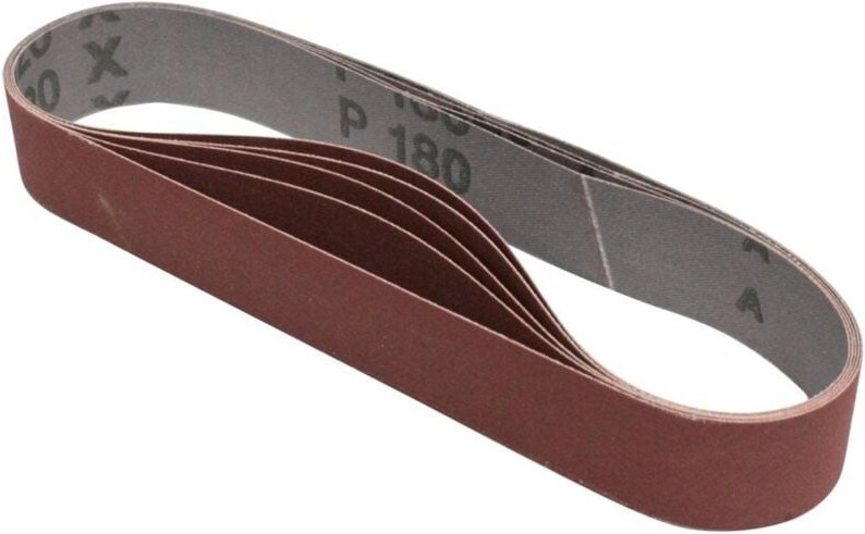 Schleifband 30x533mm k 180 (Set a 5 Stück)