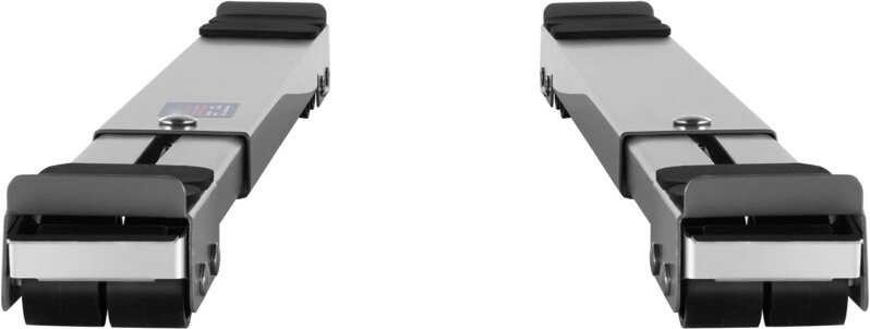 Transportfahrwerk 2er-Set, 150 kg Tragkraft, Möbelwagen, 70x5x4 cm mobile Rollen mit verstellbarer Basis für Waschmaschi...