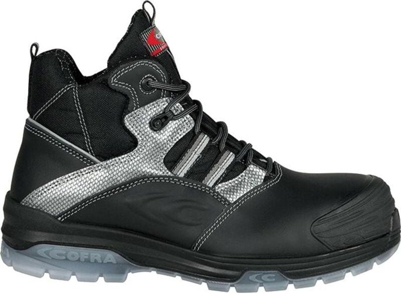 COFRA Stiefel Modigliani Black, S3,ESD,SRC,CI, Gr. 45