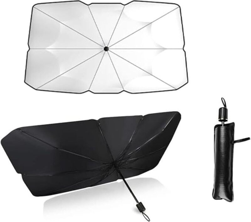 Innenfaltbarer Auto-Sonnenschutz, blockiert UV-Strahlen, Beschattung für Auto, SUV, Schwerlast-LKW