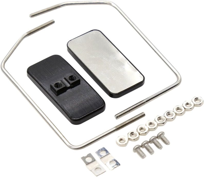 Tlily - Metall Rückspiegel heck Ansicht für 1/10 rc Crawler Auto TRX4 D90 SCX10 1/14 Lastwagen man Upgrade Teile