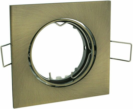 Electro Dh - Halogenscheinwerfer `für Glühlampen 12.666 (Gu10) Farbe Leder 12.672/BC/Z/CU 8430552116621