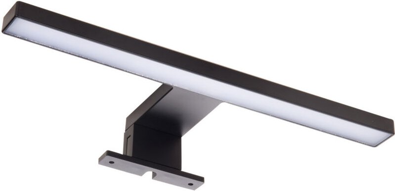 Wandleuchte Badezimmerspiegel Carl 5W Schwarz 6000K Kaltweiß