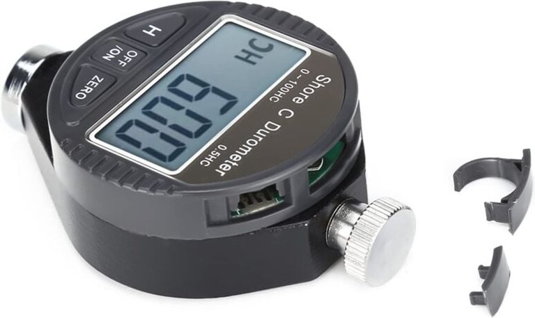 Zoternen - Digitaler Shore Härteprüfer 100HD c Durometer lcd Display Meter Silikon Reifen Gummi Schaum (Typ c), andere M...