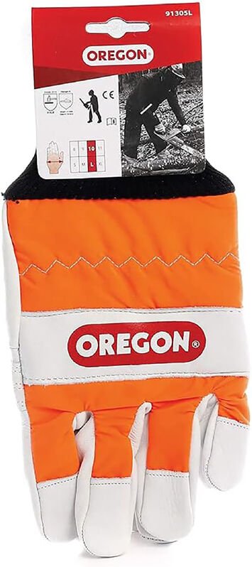 Schnittschutzhandschuhe / Schutzhandschuhe orange Gr. Gr. 10 - Oregon