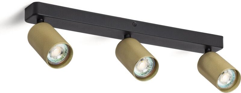 Deckenleuchte Aluminium Breixo 3 Spots Gold