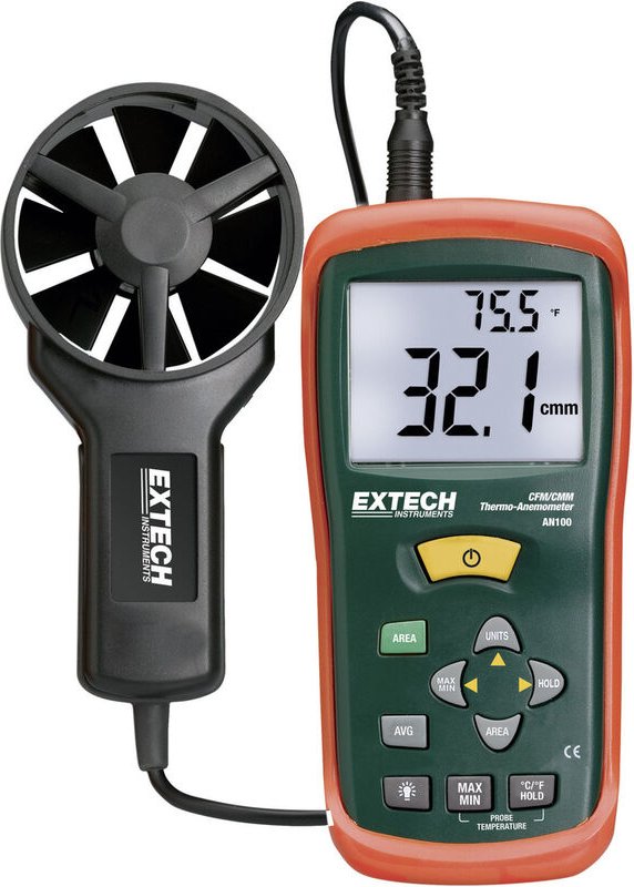 Extech - AN100 Anemometer 0.4 bis 30 m/s