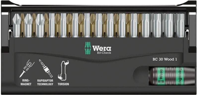 Bit-Check 30 Wood 1 - Wera