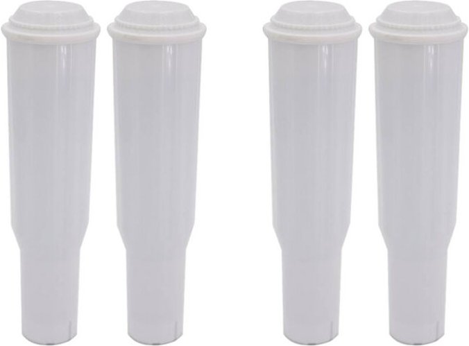 4x Trade-shop Wasser-Filter für Jura Impressa E5 E10 E20 E25 E30 E40 E45 E50 E55 E60 E65 E70 E74 E75 E80 E85 / Filterpat...