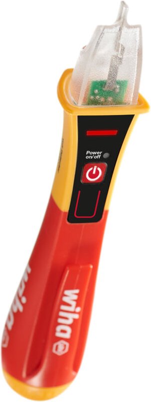 Toolland - Wiha Spannungsprüfer Volt Detector, berührungslos, einpolig 90 - 1.000 v ac i Phasenprüfer mit optischem Sign...