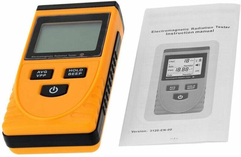 Digitaler LCD-Detektor für elektromagnetische Strahlung