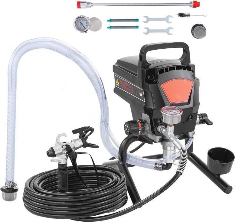 Mophorn - Stand Airless-Farbspritzgerät, 950 w 3000 psi elektrisches Hochleistungsspritzgerät für feines und gleichmäßig...