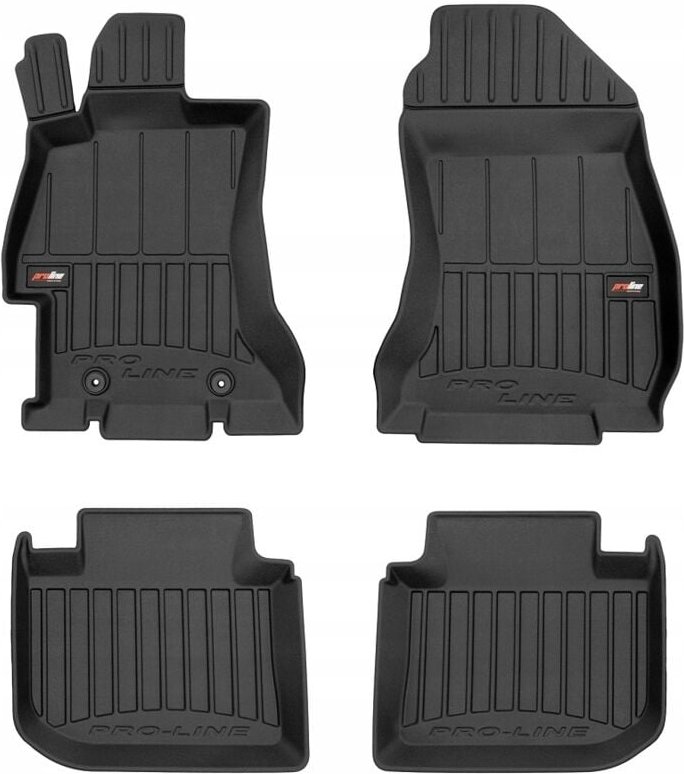 GUMMIMATTEN, FUSSMATTEN, SUBARU Impreza 4 2012-2016, 3D-MULDE
