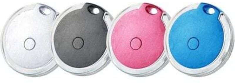 Ersandy - 4er-Pack Mini-GPS-Tracker, wasserdichter tragbarer Bluetooth-Tracker für Gepäck/Kinder/Haustiere/Katze/Hund