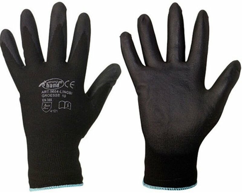 10 Paar Stronghand Feinstrick-Handschuhe lingbi Gr. 10, Gartenhandschuhe
