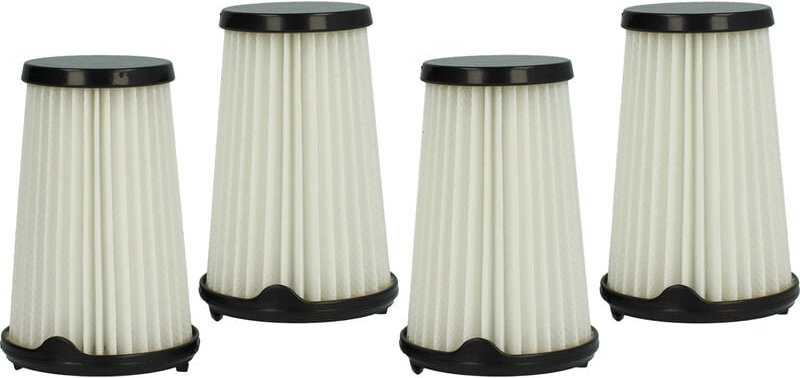 4x Faltenfilter kompatibel mit Electrolux ZB3323B, ZB3323BO, ZB3324B, ZB3324BD, ZB3324BP, ZB3325B Nass- & Trockensauger ...