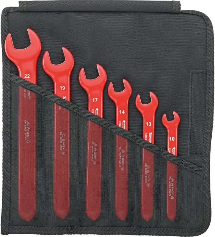 Stahlwille 12160/6 VDE Einmaulschlüssel-Satz