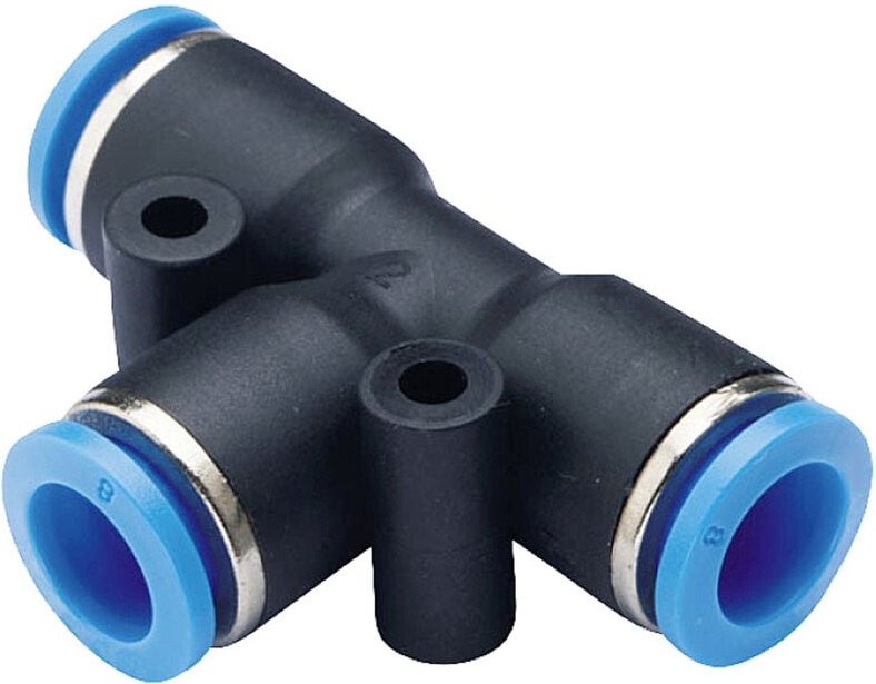 T-Verbinder PE10 Rohr-Ø: 10 mm 1 St. - Tru Components