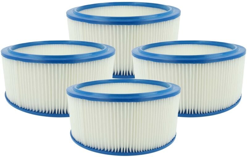 4x Filterelement Ersatz für Hilti 371145 für Nass-/Trockensauger - Feinstaubfilter - Vhbw