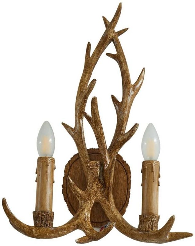 Wandleuchte, Wandlampe Innen 'Fibi' für Wohnzimmer & Esszimmer von Lindby