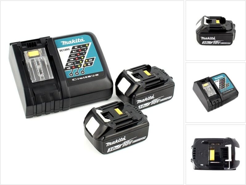 Thumbnail - Power Source Kit 18V mit 2x BL1830B Akku 3,0Ah + DC18RC Ladegerät - Makita