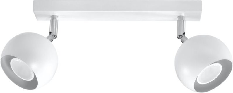 Oculare - 2 Light Spotlight Bar Weiß, GU10 - Sollux