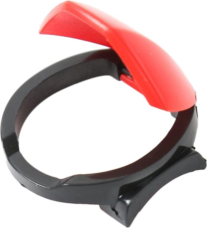 Tlily - Auto ZüNd Schalter Knopf Abdeckung ZüNdung Motor Start Stopp Verkleidung für 2015 2016 2017 2018