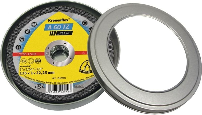 Klingspor - a 60 tz Special Trennscheiben (125 x1 x 22,23 mm, in 10er Dose) 310504