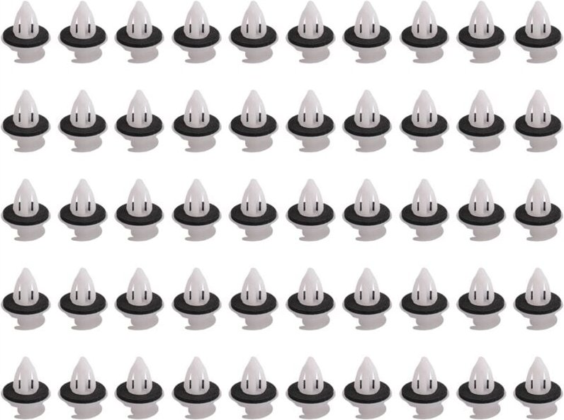 50Pcs Tür Panel Clips Mit Dichtung Ring Für E34 E36 E38 E39 E46 X5 M3 M5 Z3