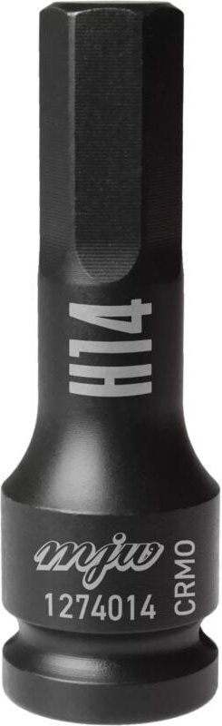 MJW Schaft-Schlagstecknuss 1/2" lang HEX H14