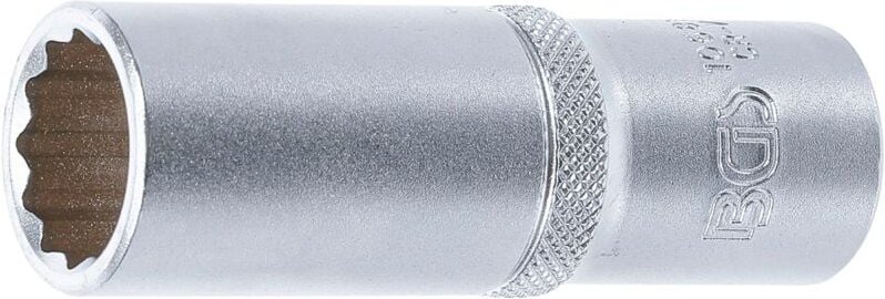Bgs Technic - Steckschlüssel-Einsatz Zwölfkant, tief Antrieb Innenvierkant 12,5 mm (1/2') sw 18 mm