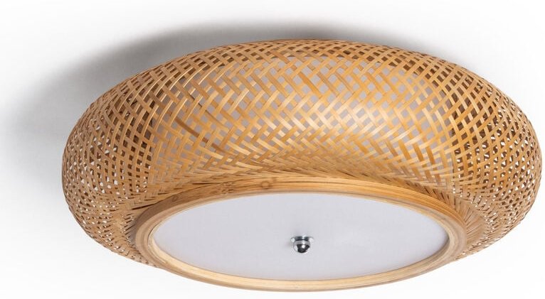 Efectoled - Deckenleuchte Bambus Sorolla Natürlich