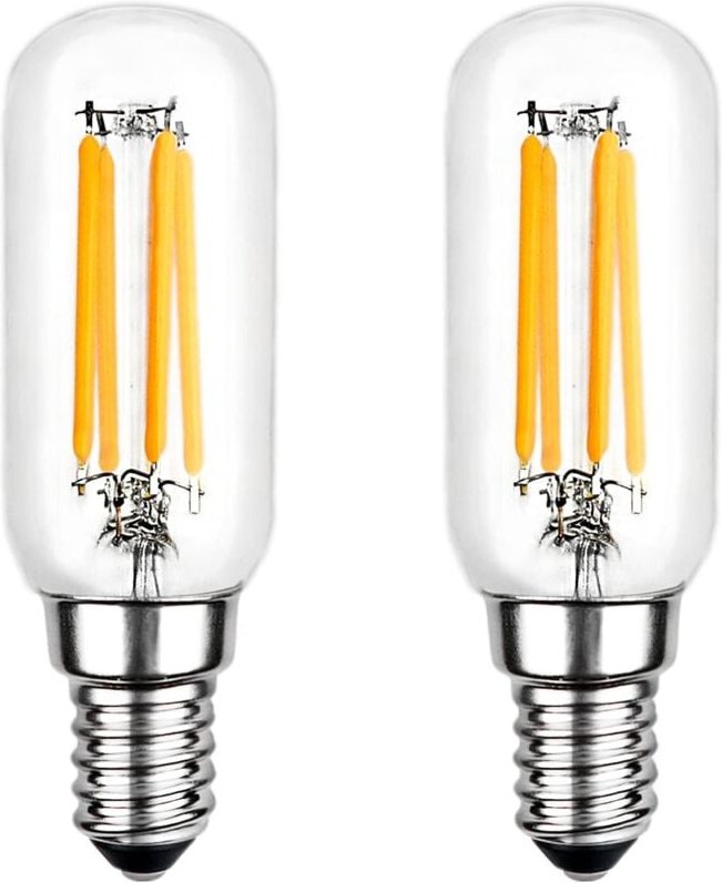 LED-Glühbirne, T25 E14, 4 W, warmweiße Glühbirne, 6000 K, 400 lm, LED-Röhrenglühlampe für Dunstabzugshaube, nicht dimmba...