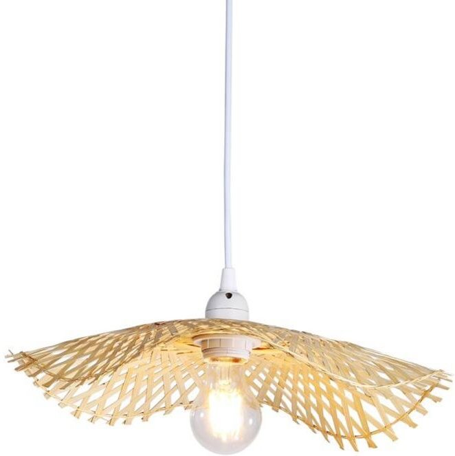 Barcelona Led - Pendelleuchte aus Korbgeflecht 'lisa' - E27