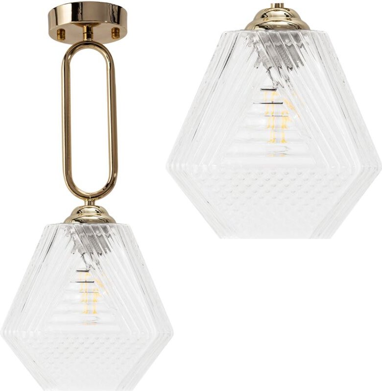 Toolight - deckenlampe APP1025-1CP gold