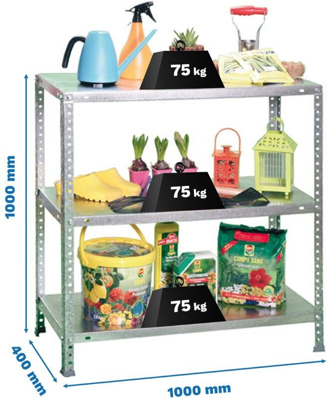 Simonrack Advantage Plus Metallregal verzinkt