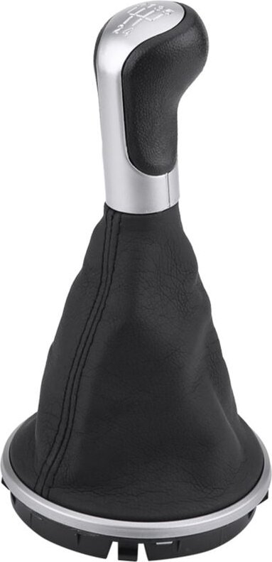 Zoternen - 5J0711113F, Ergonomischer und komfortabler Schaltknauf, 5-Gang-Schaltmanschettensatz für Autos