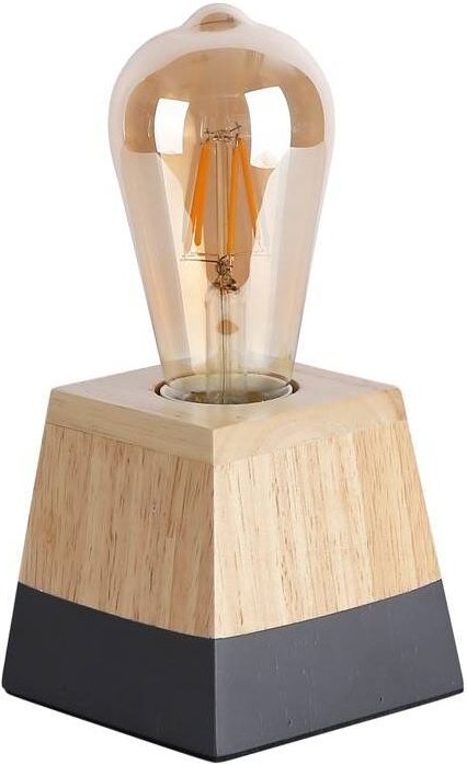 Tischleuchte aus Holz "Laka"