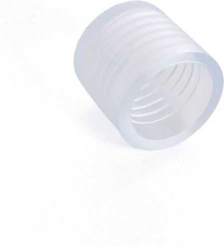 Endkappe für led Neonstreifen Dimmbar 220V Rund SFLEX14 Transparent