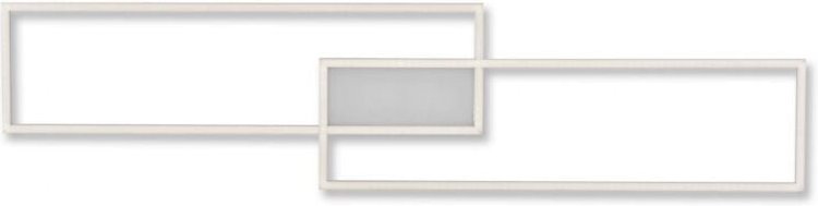 Leuchten Direkt - JustLight led cct Deckenleuchte Asmin nickel-matt 109,5 x 26 cm Deckenleuchte