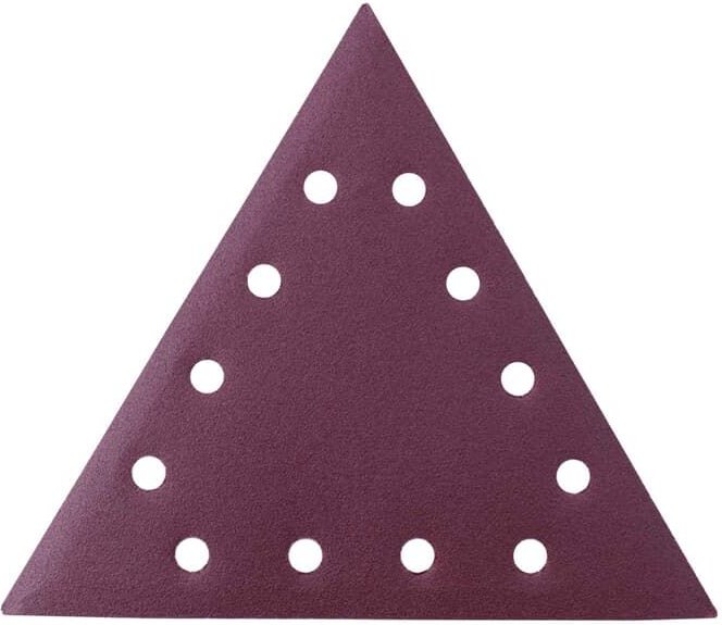 10er-Satz Scheppach Schleifdreiecke - Korn 120 - 7903800603
