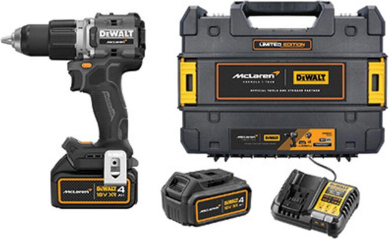 DCD85MM2T-QW Akku-Schlagbohrschrauber 18V, 4Ah, McLaren-Edition - Dewalt