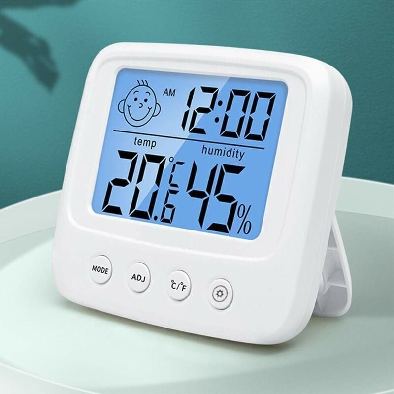 KZQ - Hochpräzises digitales Innenthermometer-Hygrometer, Temperatur- und Feuchtigkeitsmonitor, Thermo-Hygrometer-Komfor...