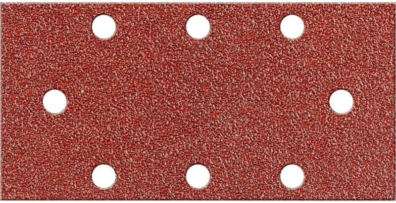 Schleifstreifen.Kor.10St. 93 x230mm,K120,8L. Fortis
