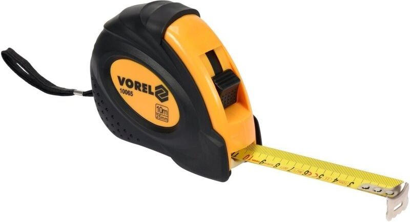 Rollbandmaß 10M x 25 mm 10065 vorel