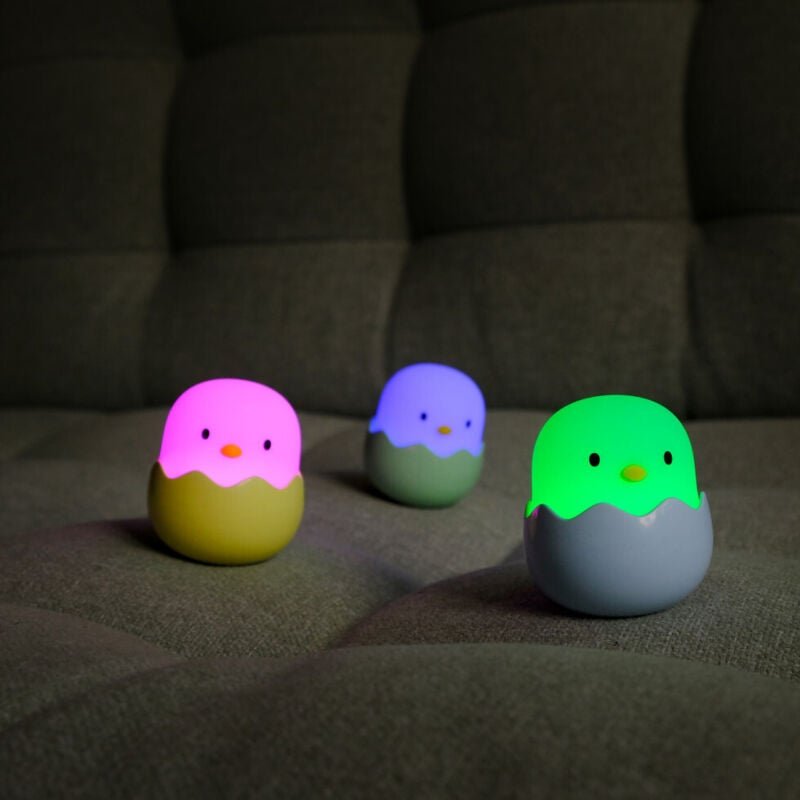 Led Baby Eggy Nachtlicht mit Akku 3er- Set - Megalight
